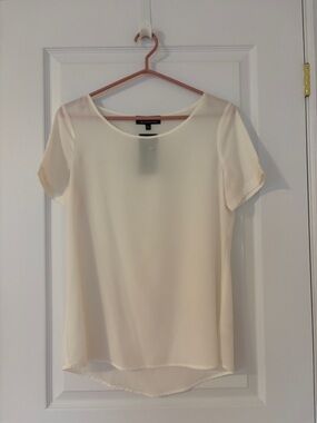 Laura Petites Women's Short Sleeve Blouse - Size S - NWT